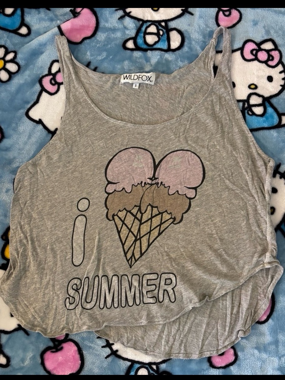 Wildfox I ❤️ summer tank